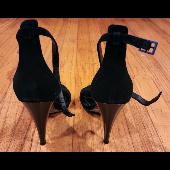 Sexy KENDALL + KYLIE "Emilee" Suede Ankle Strap Heels Sz 7M - Picture 4 of 8